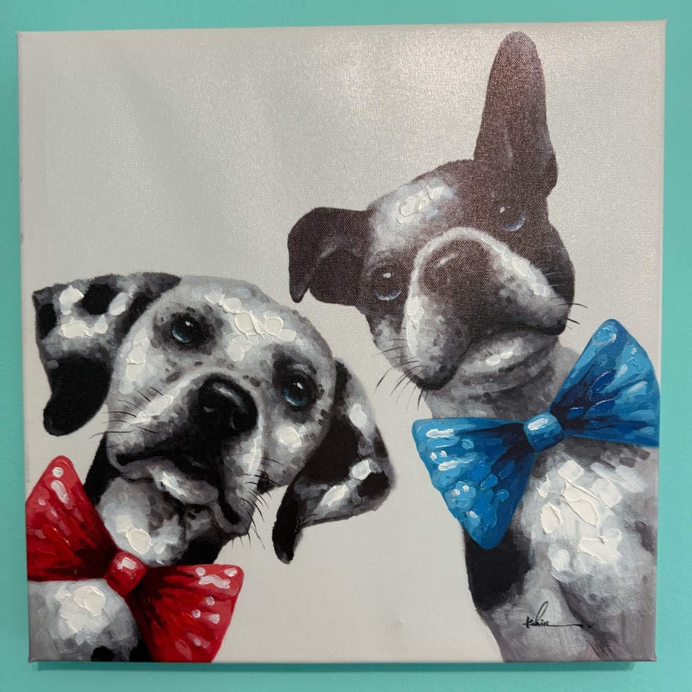 YOSEMITE HOME DECOR - Hipster Brothers Whimsical Canvas Art (32x32)